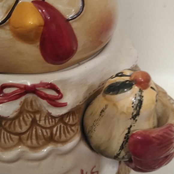 Vintage Give thanks Turkey serving dish with salt and pepper shakers - Picture 4 of 7